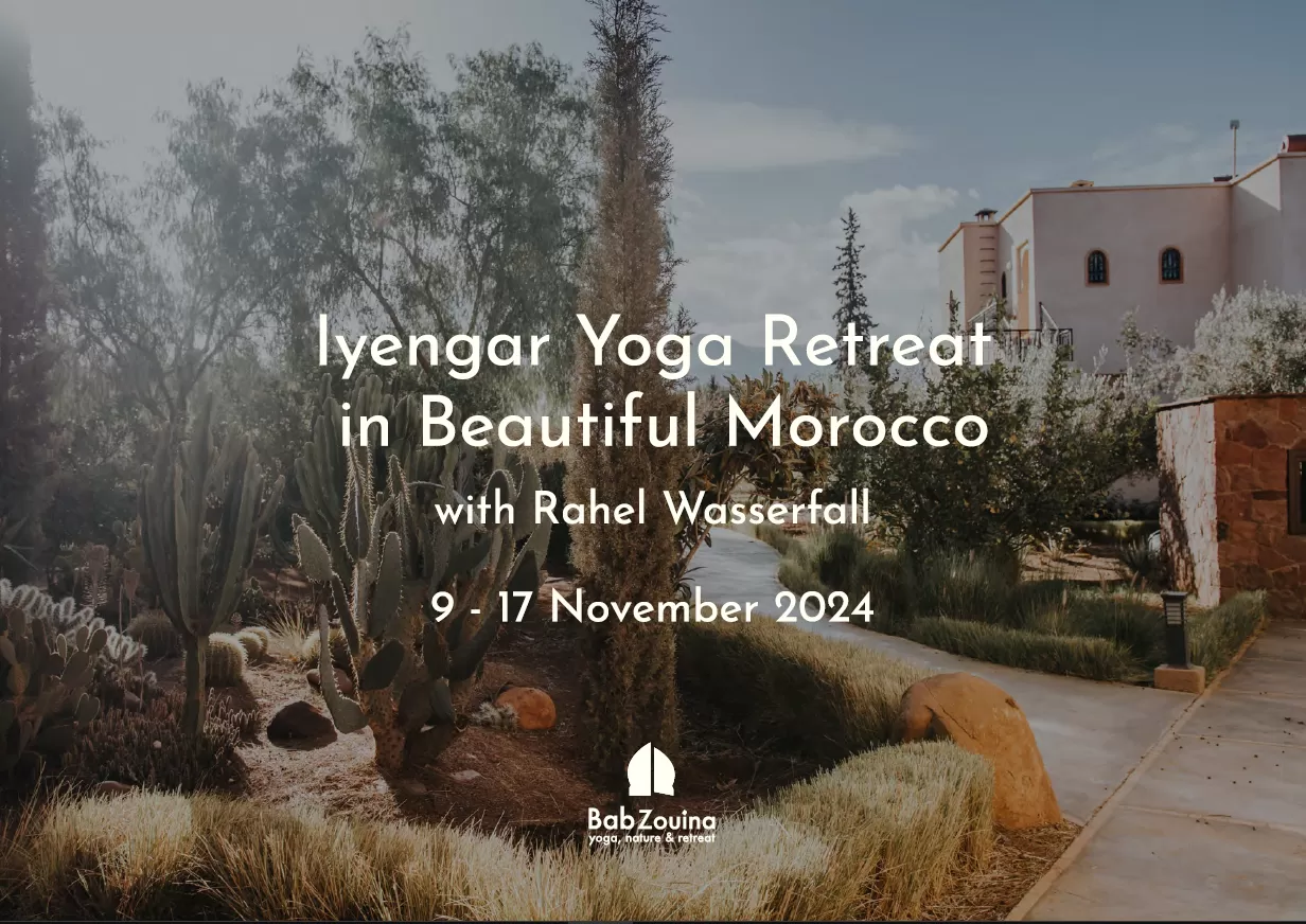 Retraite de yoga Iyengar Bannière